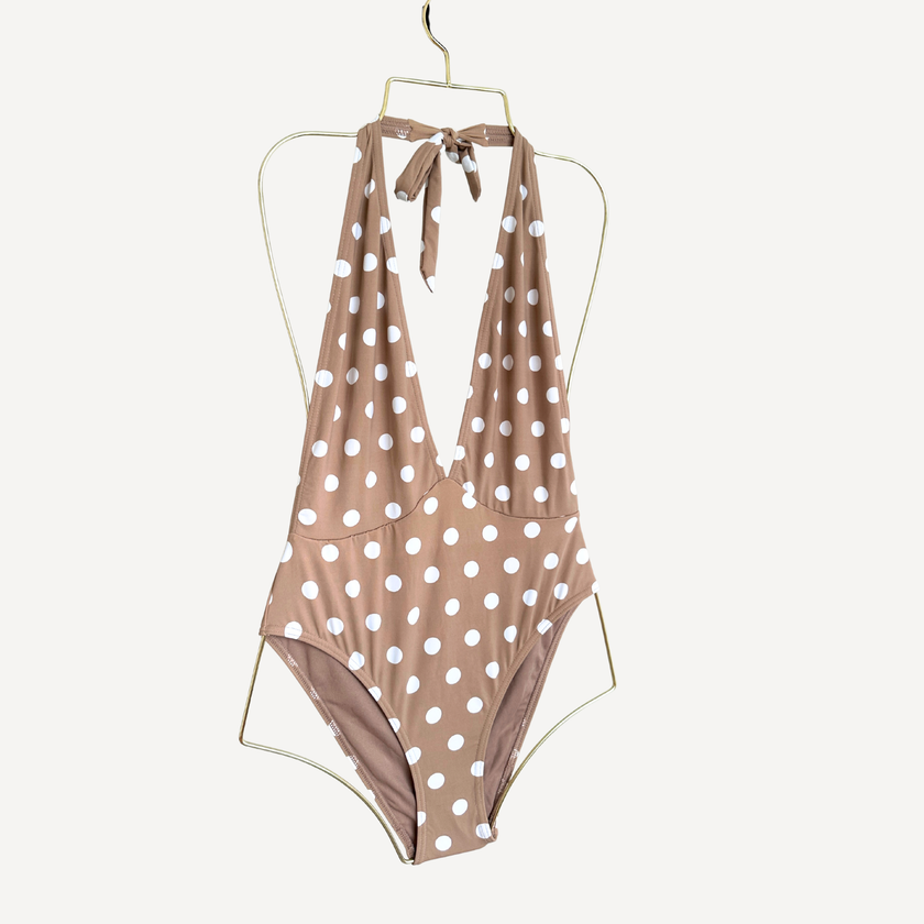 Polka Dots One Piece Bikini