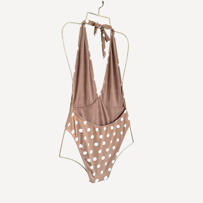Polka Dots One Piece Bikini