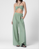 Alexa Wide Leg Pant & Strapless Top Set