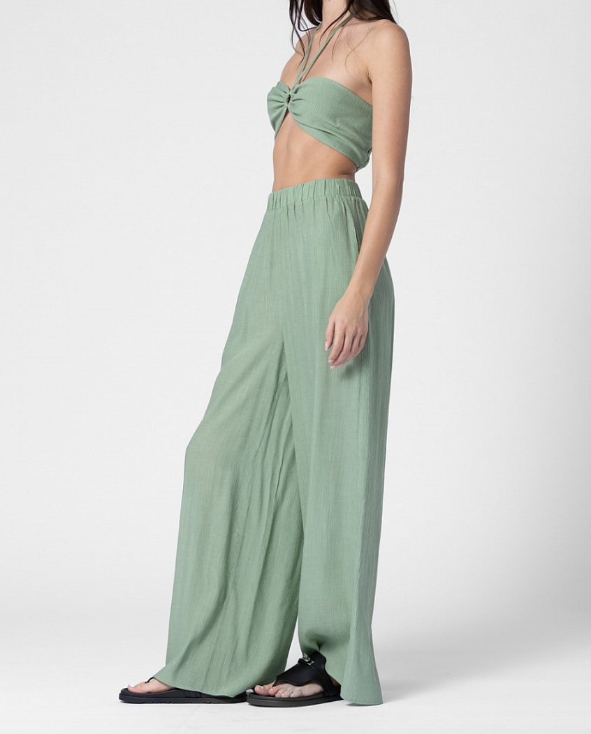 Alexa Wide Leg Pant & Strapless Top Set