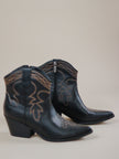 Natassia Cowgirl Ankle Boots